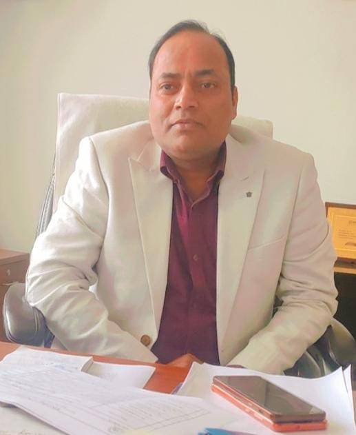 Dr. Swadesh Kumar Ahirwar, the director of RPS College of Pharmacy in Lucknow